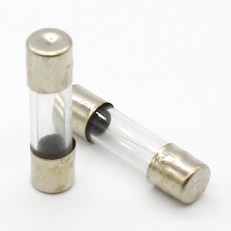 Promotion! 100Pcs Set 5x20mm Quick Blow Glass Tube Fuse Assorted Kits,Fast-blow Glass Fuses Electronic Component