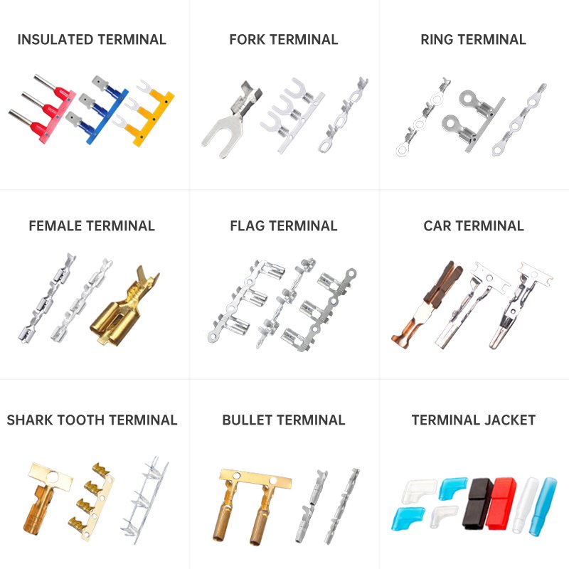 Manufacturer Customization Plug Spring Fuse Double Tube 110 Connection Wire Terminal Home Appliance Automobile Communication