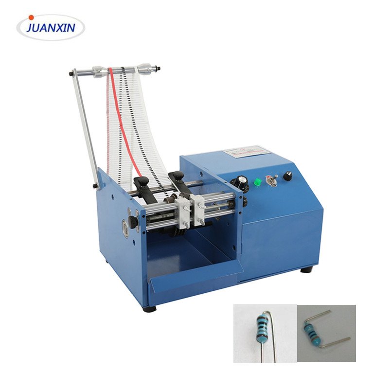 low cost manual hand crank axial component lead former resistor diode thermal fuse cutoff cut and bend machine
