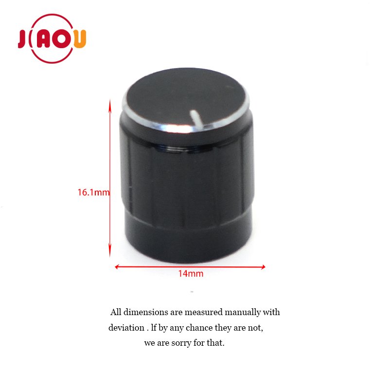 YUEQING JIAOU 15*17 knobs potentiometer hole 6mm Bakelite knob