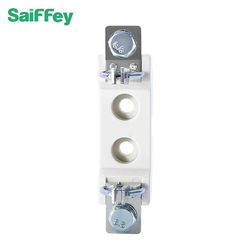 Saiffey NH00 100A NH Series Fuse Base Ceramic Fuse Holder