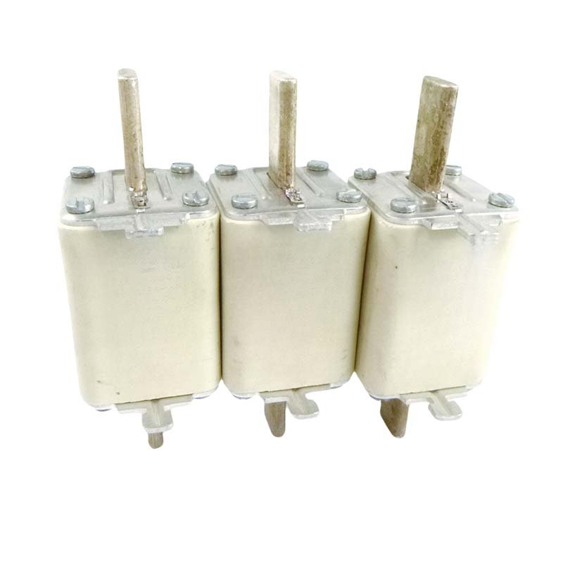 New Original Fuse 3NA3244 LV HRC Fuse Element, NH2, In: 250A, gG, Un AC: 500 V, Un, DC: 440 V, Front Indicator, Live Grip Lugs