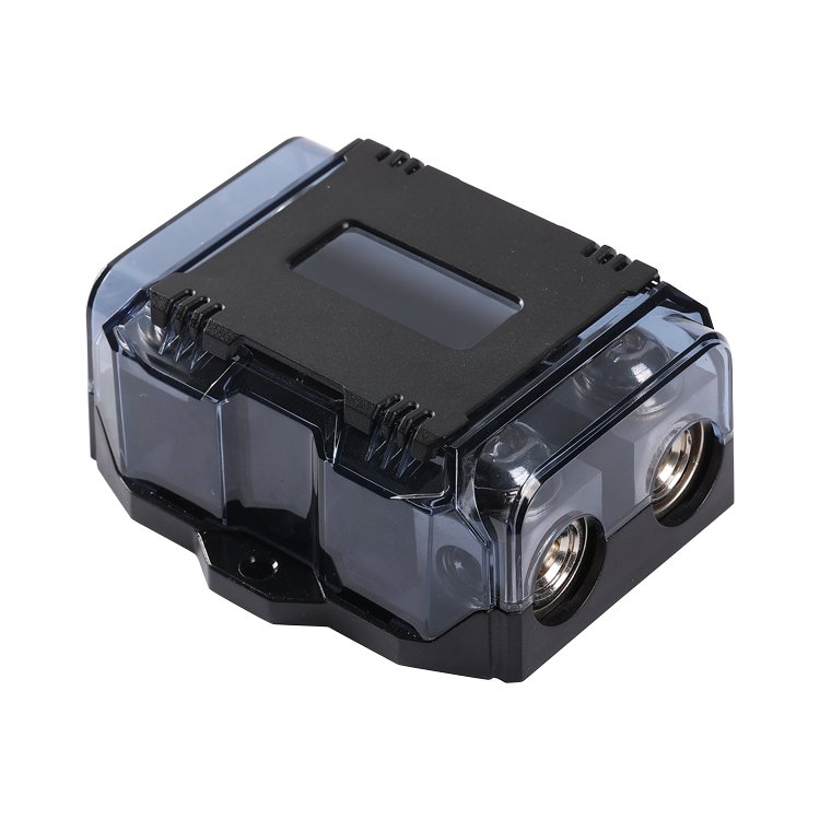2ANL-11Hot Sell Car Audio Reset Overcurrent Protection Fuse holder PC Plastic Housing ANL Fuse Holder