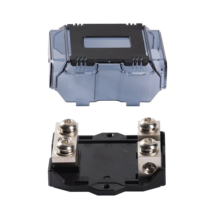 2ANL-11Hot Sell Car Audio Reset Overcurrent Protection Fuse holder PC Plastic Housing ANL Fuse Holder