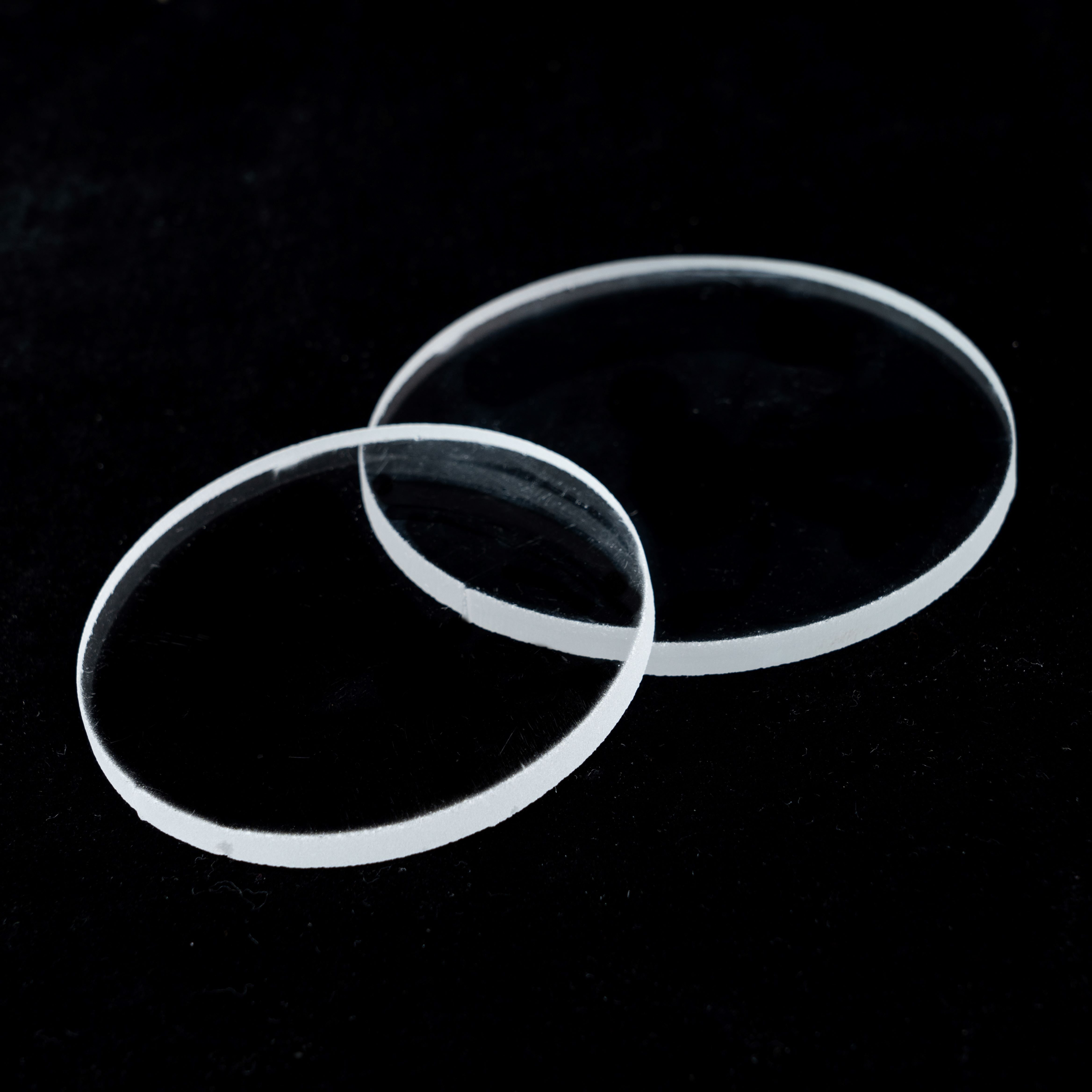 99% SiO2 Fused Silica Quartz Glass Disc for High Temperature Optical Components and Industrial Applications