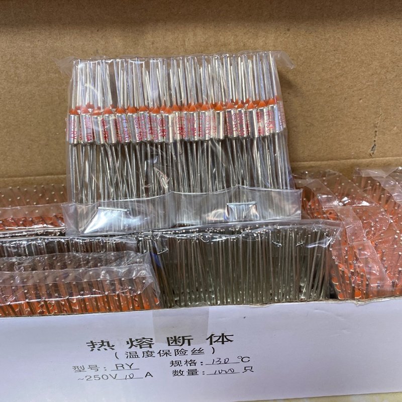 china components RY 10A 250V thermal fuse for household appliance thermal fuse
