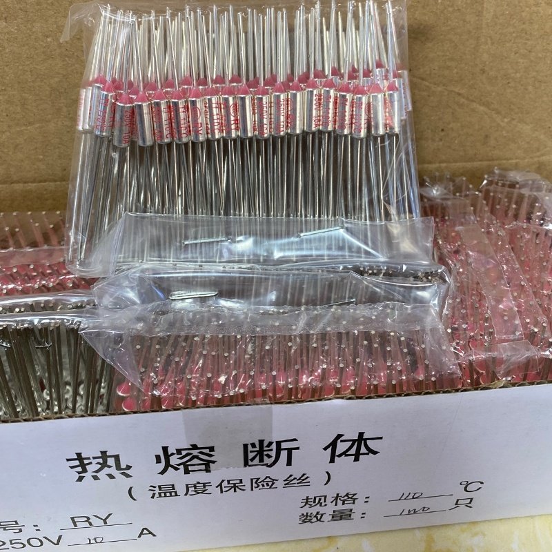 china components RY 10A 250V thermal fuse for household appliance thermal fuse