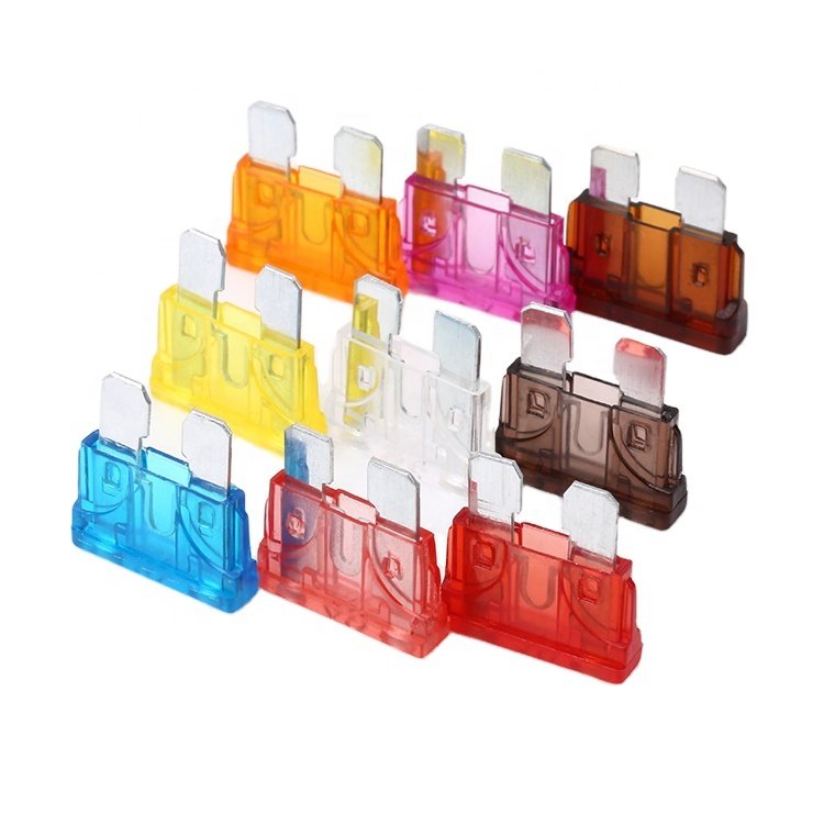 Automotive Blade Fuse Kit 3A-40A AMP Truck Blade Fuse Various Strength Automatic Fuses