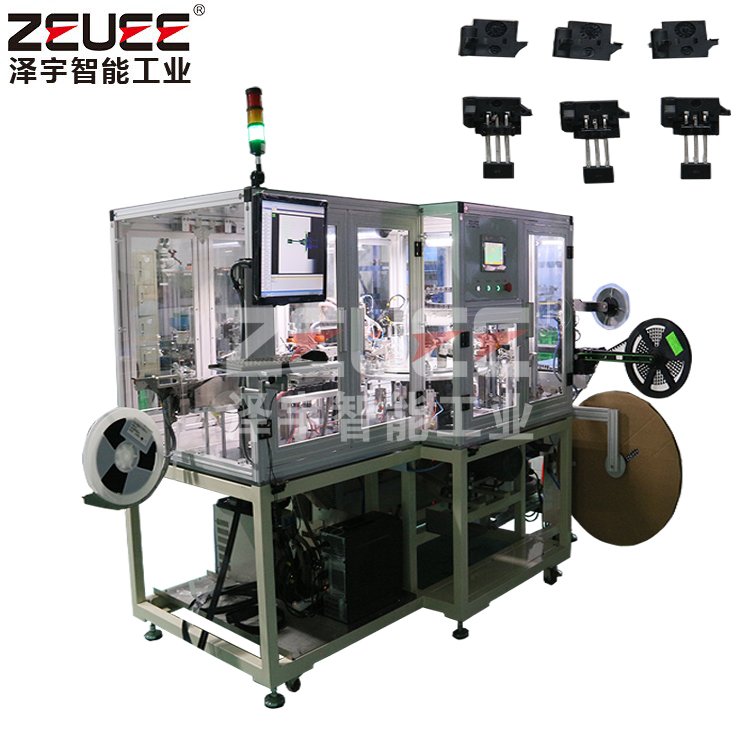 terminal automatic assembly machine#custom plastic components electric connector terminal automatic assembly machine