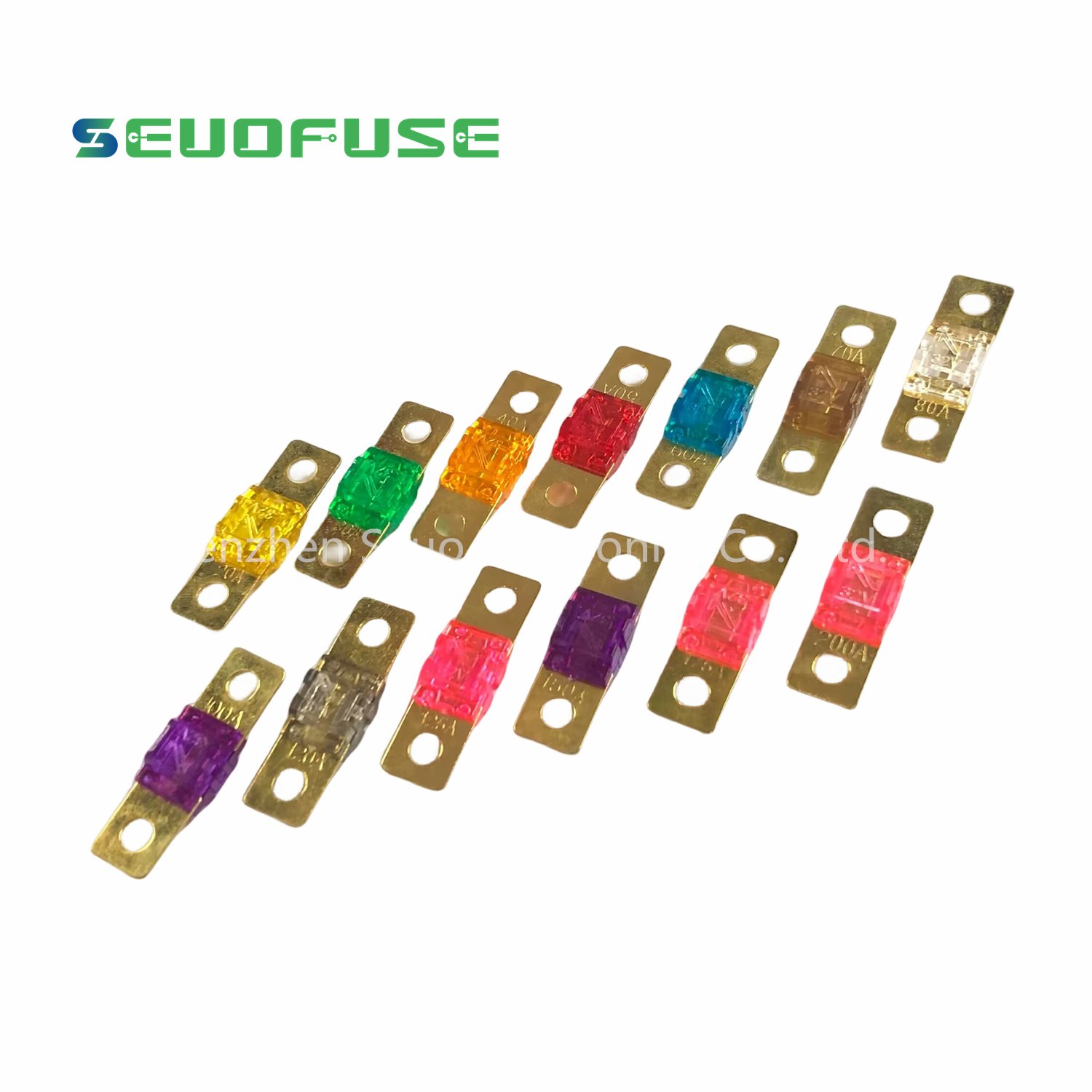 SEUO good price Automotive Bolt-on Fuse 20A-200A 32v Mini Midi ANL Mega ANM fuse