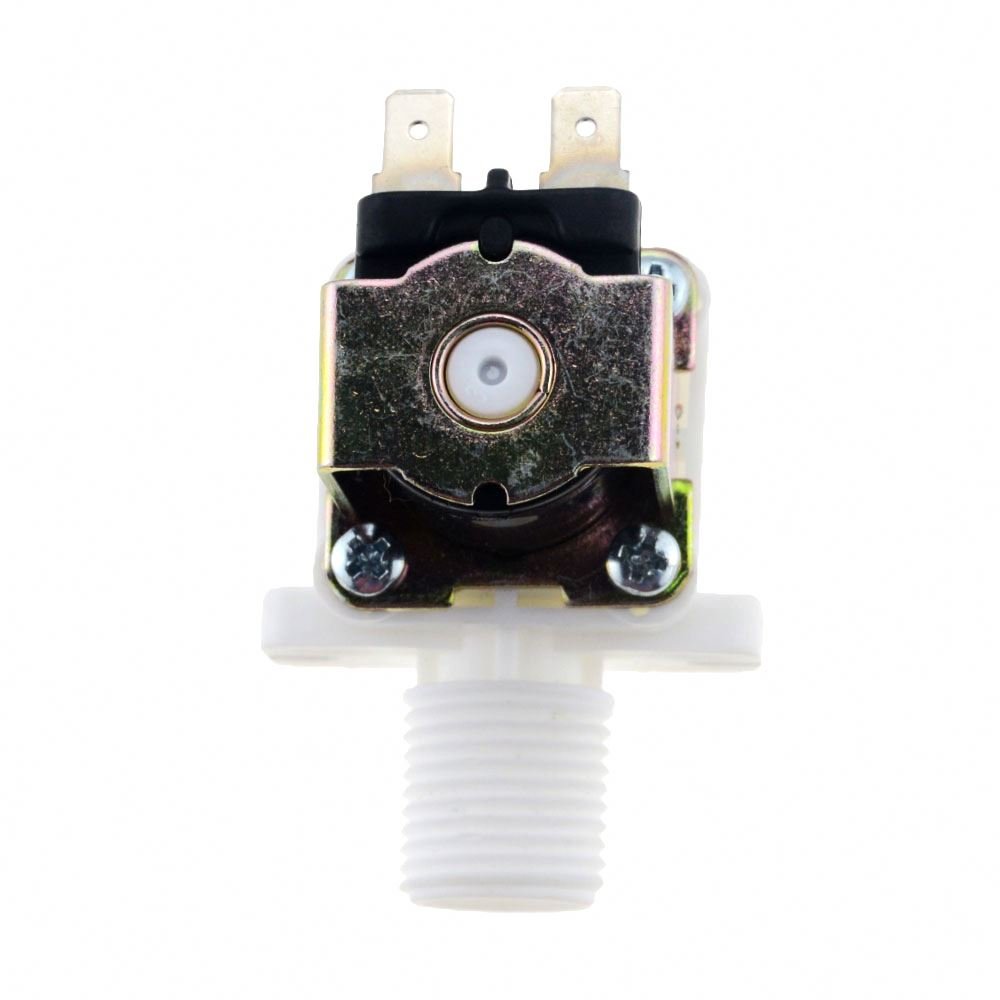 NC G1/2 DN15 Water Dispenser Inlet Plastic Solenoid Valve Quarter External Thread Outlet 12mm Pagoda DC24V 12V AC 220V 110V