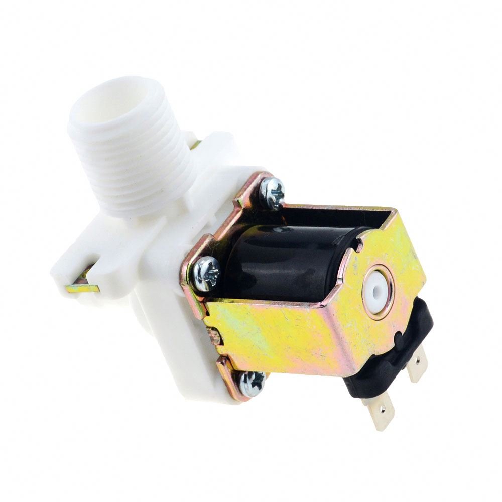 NC G1/2 DN15 Water Dispenser Inlet Plastic Solenoid Valve Quarter External Thread Outlet 12mm Pagoda DC24V 12V AC 220V 110V