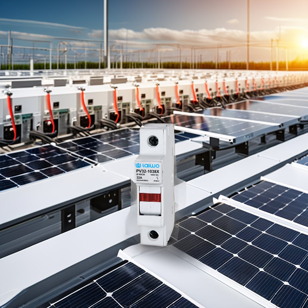 Quality Choice High Permance Solar Circuit Protection Integrated In Photovoltaic Fuse Holder Pv32-10*38X