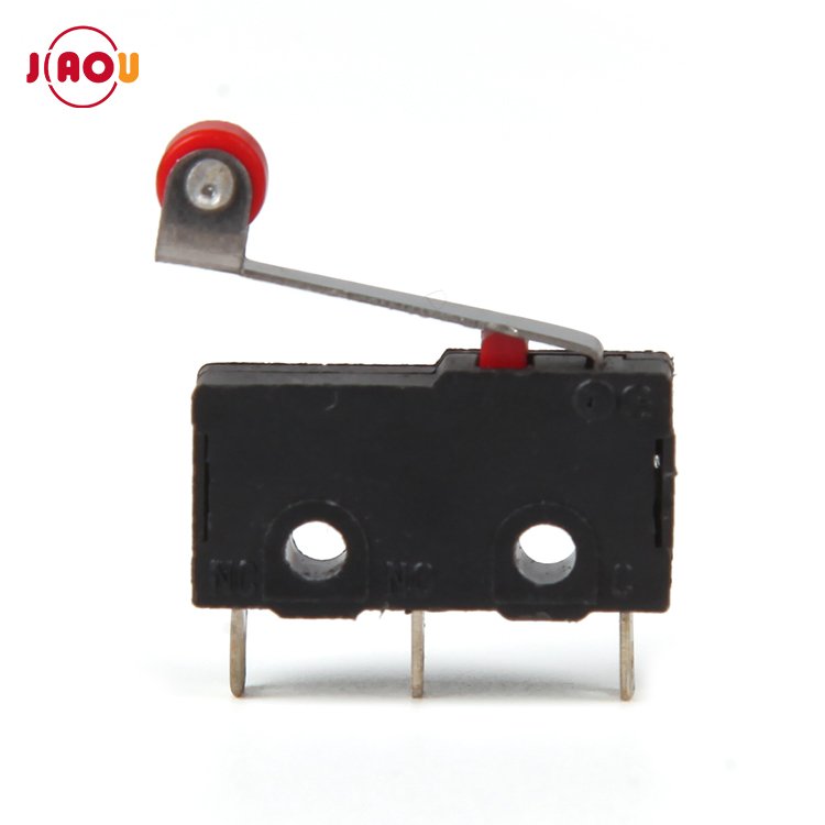 JIAOU Wholesale KW12-N Roller Lever 3 Pin Limit Micro Switch