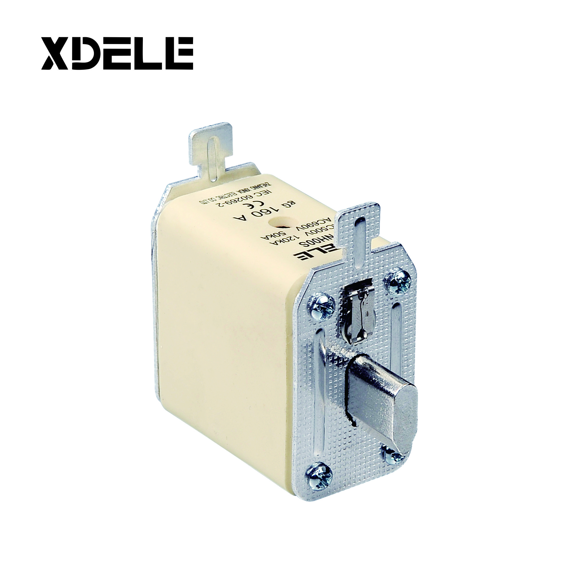 Nh00 fuse components RT16-00 with double indicator HRC Ceramic Knife Blade Fuse Link and base