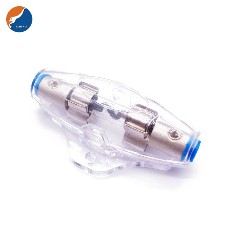 Fuse components IMC Audio Inline 10x38mm AGU Fuse Holder box and Fuse Fits 4 8 10 Gauge Wire inline