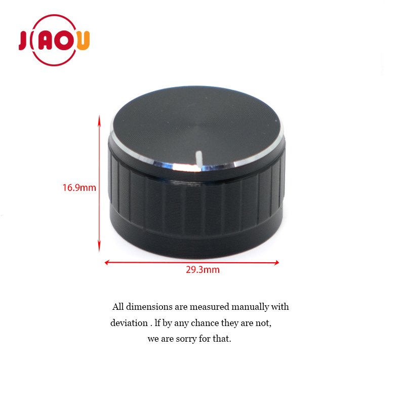 JIAOU YUEQING aluminum potentiometer knob 30*17
