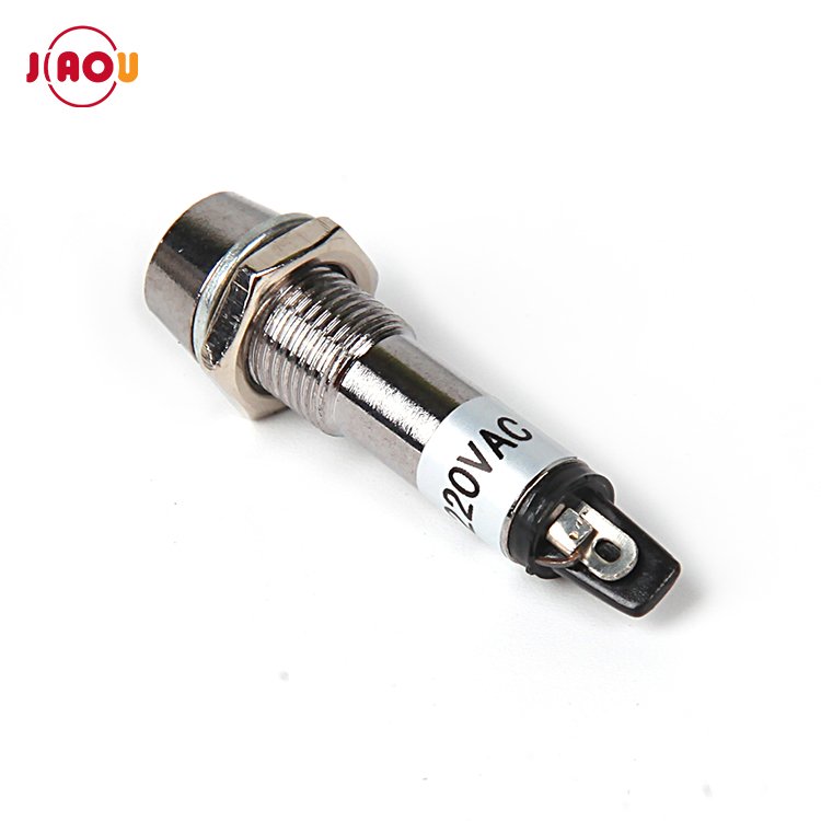 JIAOU YUEQING metal power indicator lights xd8-1 8mm power