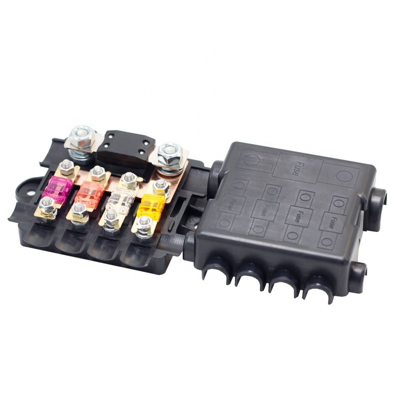 5 way Five Way Power Distribution Fuse Box 12v 24v for Car Automotive Auto Marine Mega and Midi Fuse Holder