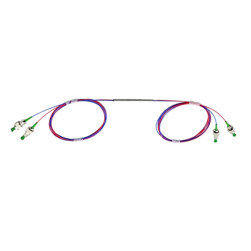 2x2 FBT fused Fiber Optic Coupler Splitter Dual Window of 3 ports passvie optical component