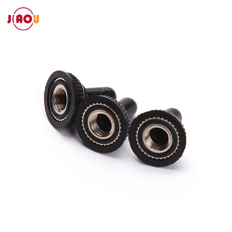 WPC-05 JIAOU 12mm Black Toggle Switch Waterproof Rubber Resistance Cover/Dust Boot Tarpaulin