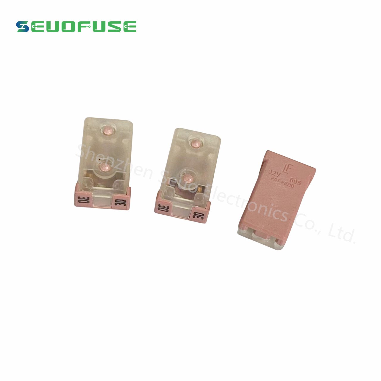 Jcase Fuse Automotive Micro Jcase Box Shaped Fuses Assortment 15A,20A, 25A,30A, 40A, 50A, 60A, Micro Cartridge Fuse
