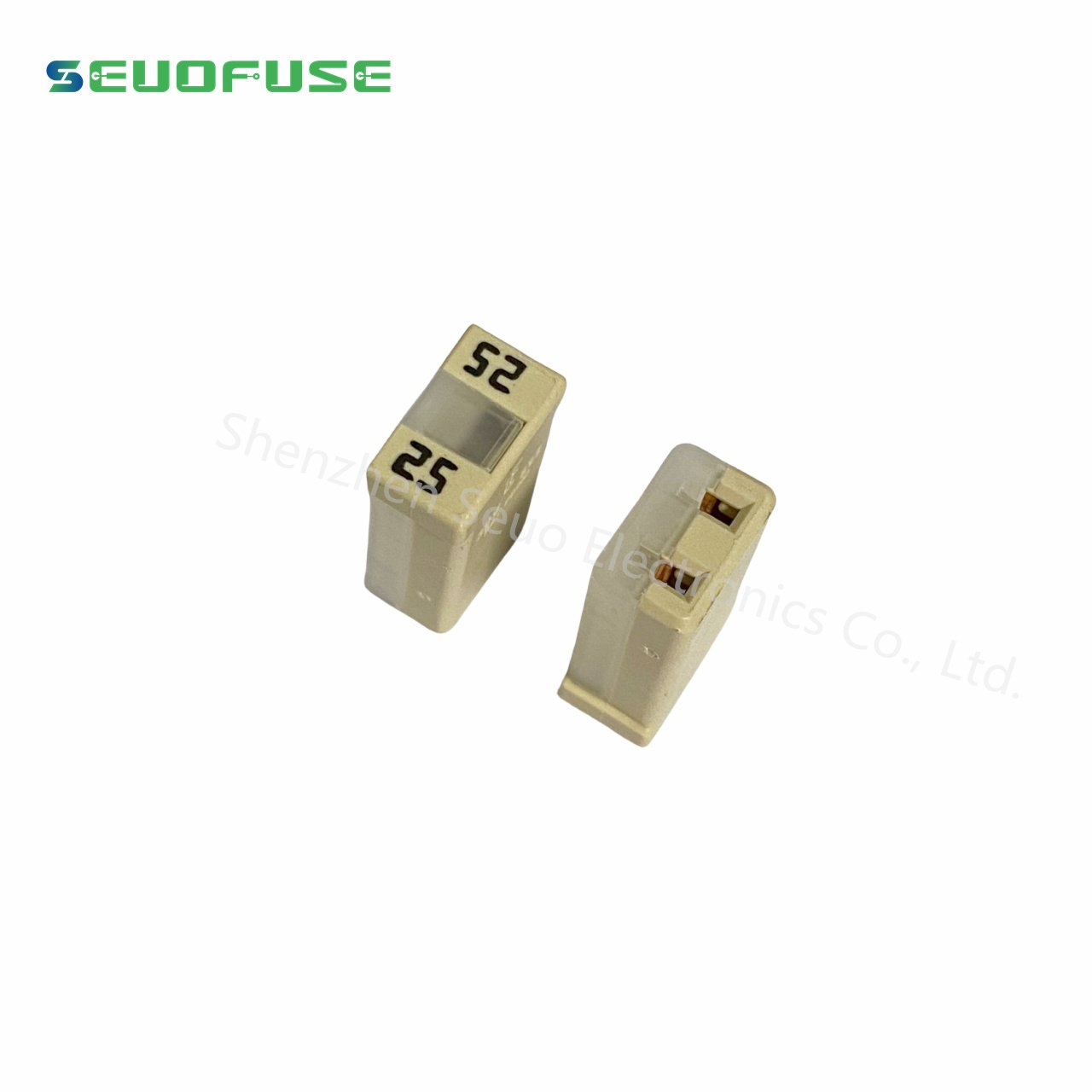 Jcase Fuse Automotive Micro Jcase Box Shaped Fuses Assortment 15A,20A, 25A,30A, 40A, 50A, 60A, Micro Cartridge Fuse