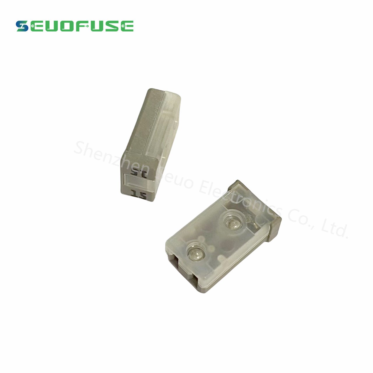 Jcase Fuse Automotive Micro Jcase Box Shaped Fuses Assortment 15A,20A, 25A,30A, 40A, 50A, 60A, Micro Cartridge Fuse