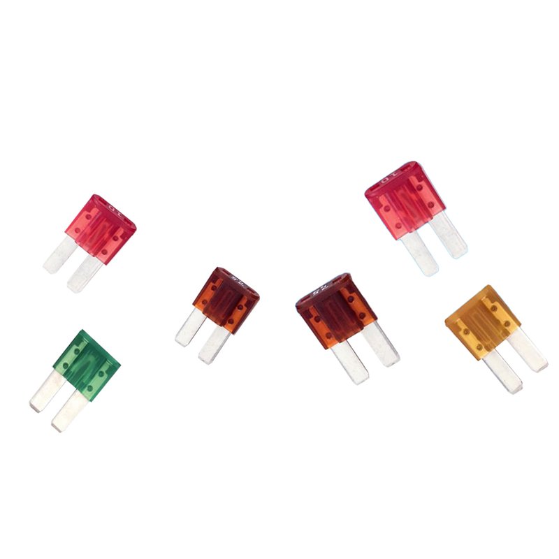 MICRO2 Long feet Auto Fuse 5A 7.5A 10A 15A 20A 25A 30A Automotive Fuses use For car Electrical appliance MICRO2 Auto Fuse