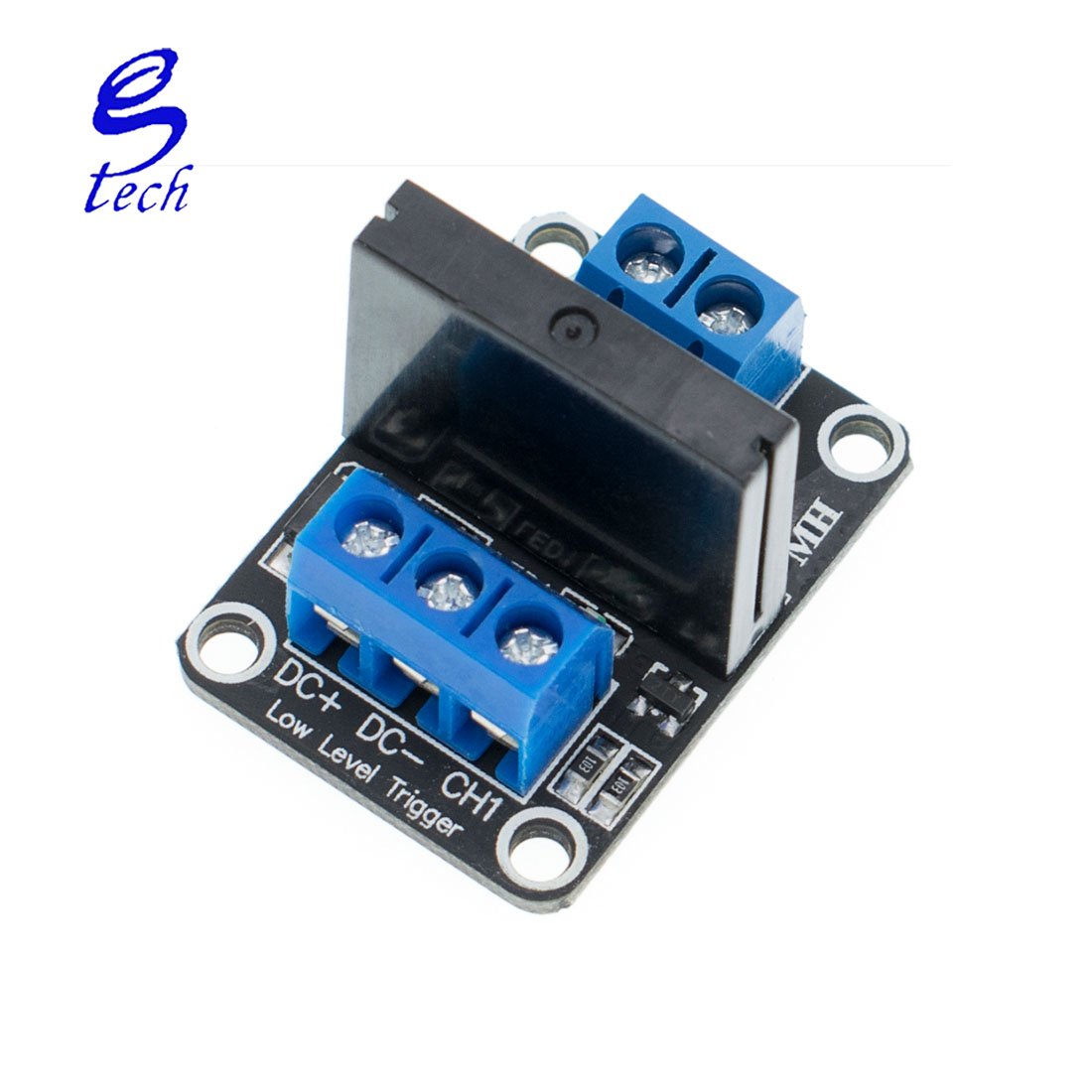 Low Level 5V 1/2/4/8 Channel Solid State Relay Module SSR G3MB-202P 240V 2A Output With Resistive Fuse 1 2 4 8 Way