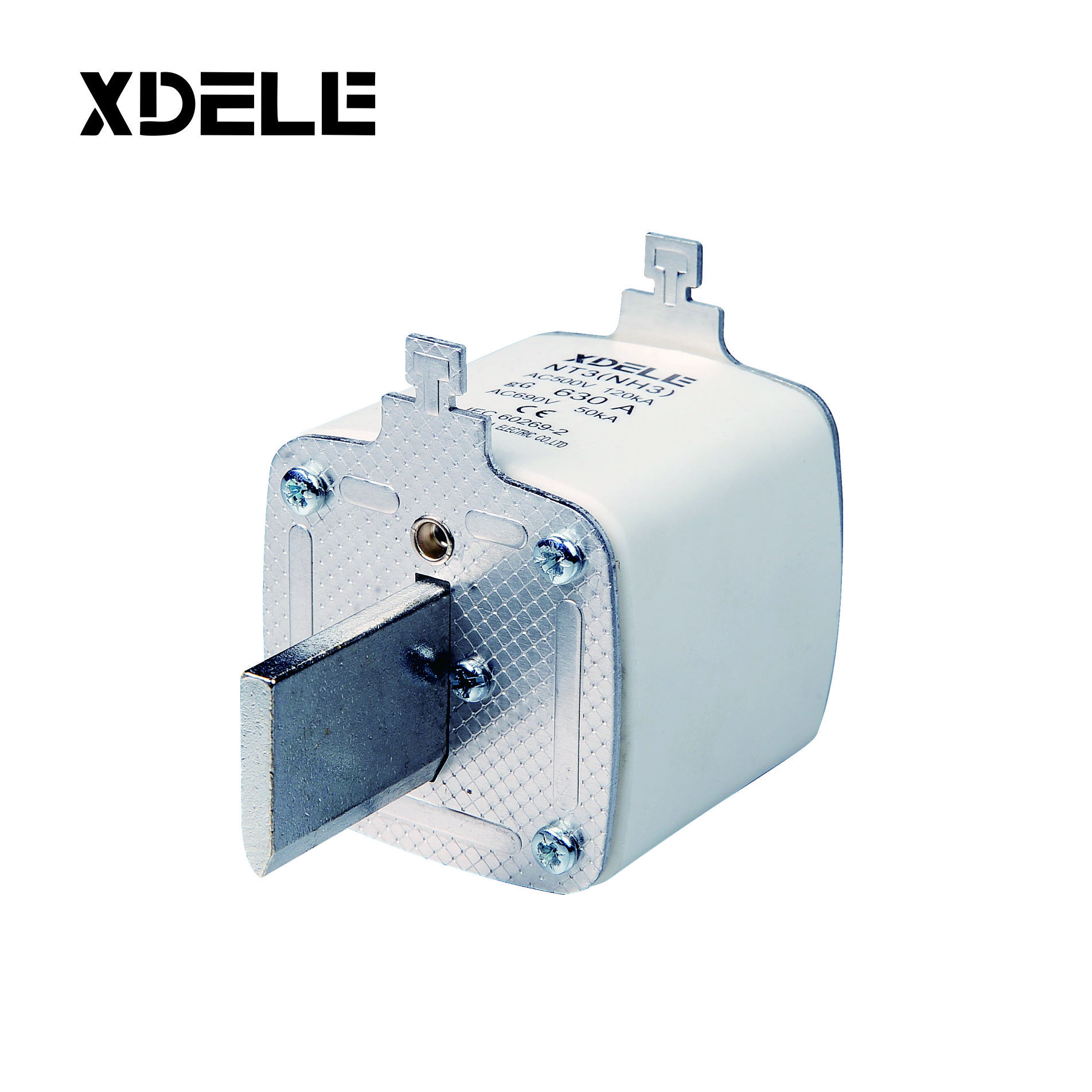 Low voltage Ceramic HRC 500V NH Series NH4 blade knife fuse link and base