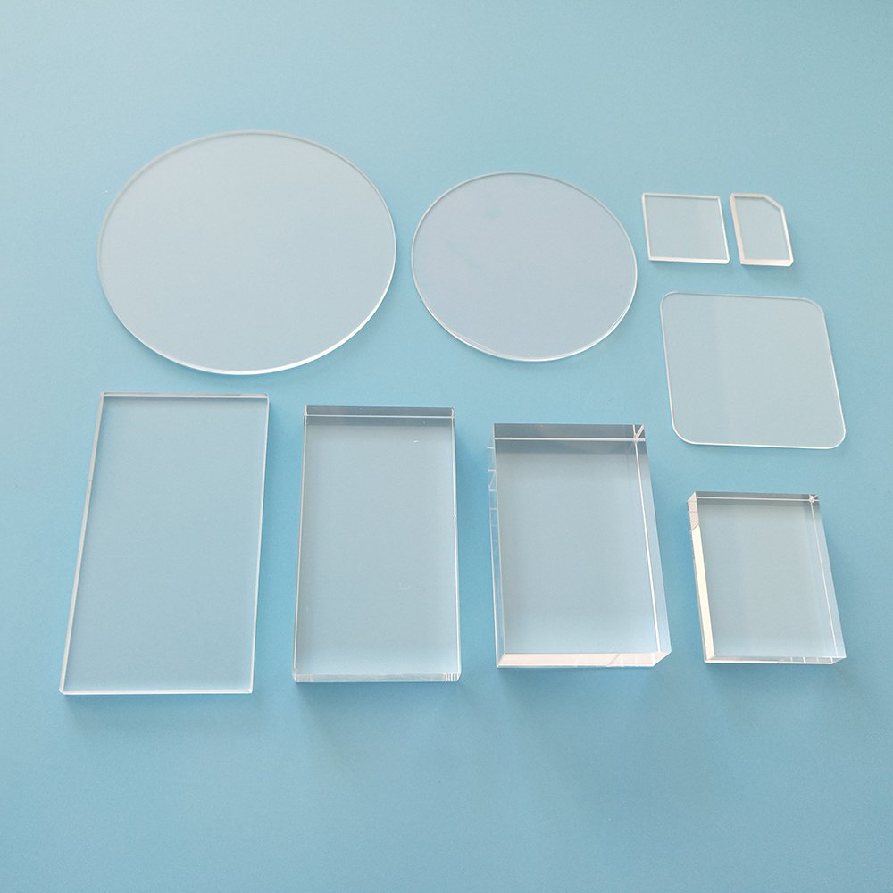 Optical Precision Components Inc Wholesale Customized Dimension Sapphire Crystal CaF2 Glass Window