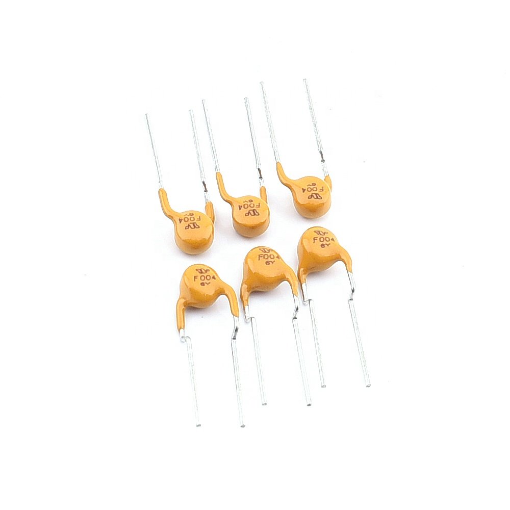 250V Plugin Polymer PTC Fuse Component Resistance Resettable Fuses