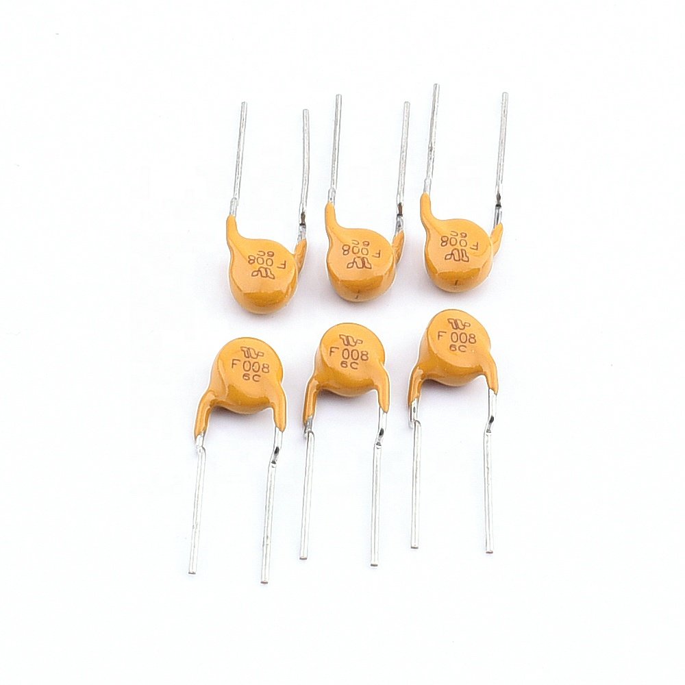 250V Plugin Polymer PTC Fuse Component Resistance Resettable Fuses