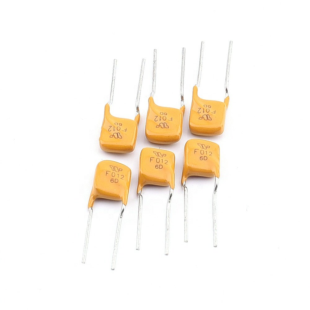 250V Plugin Polymer PTC Fuse Component Resistance Resettable Fuses