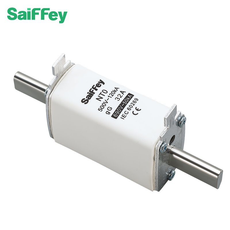 RT16-00/NH Series Saiffey gG Square Pipe Fuse Link with Knife Plug-in Ceramic Fuse Link OEM