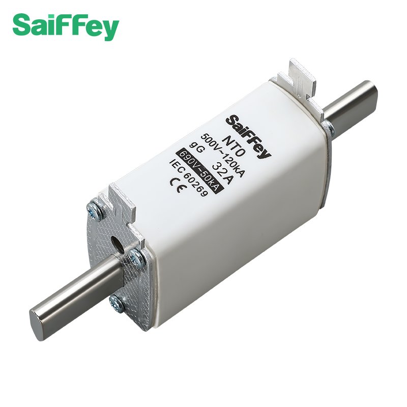 RT16-00/NH Series Saiffey gG Square Pipe Fuse Link with Knife Plug-in Ceramic Fuse Link OEM