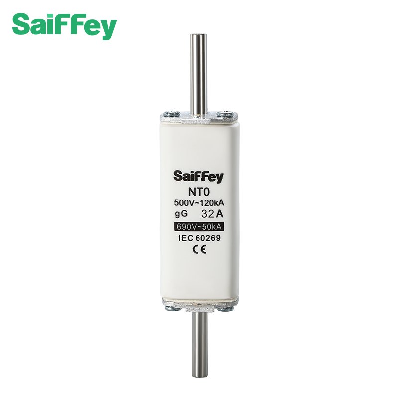 RT16-00/NH Series Saiffey gG Square Pipe Fuse Link with Knife Plug-in Ceramic Fuse Link OEM