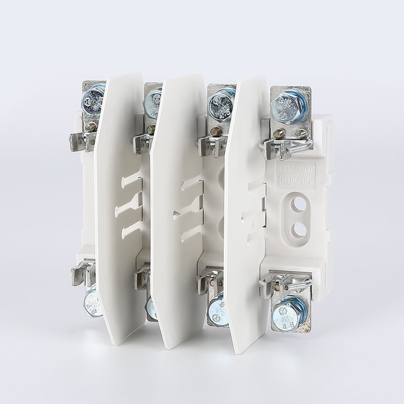 saiffey NH00 fuse base For 3P panel mount 500v 690v fuse accessories combination ceramic fuse holder