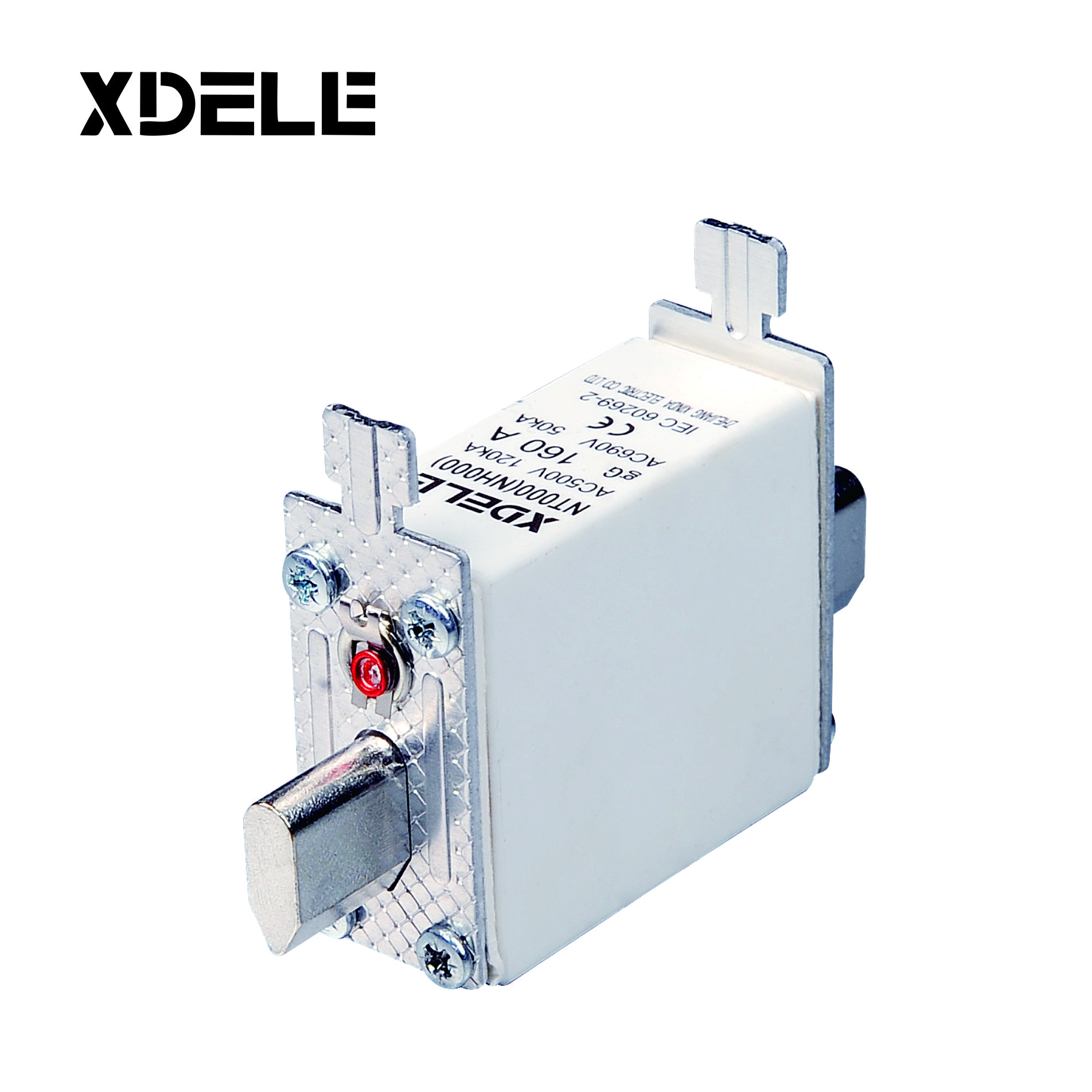 NH000 NH Series AC500V HRC Fuse Base Low Voltage Ceramic fuse holder