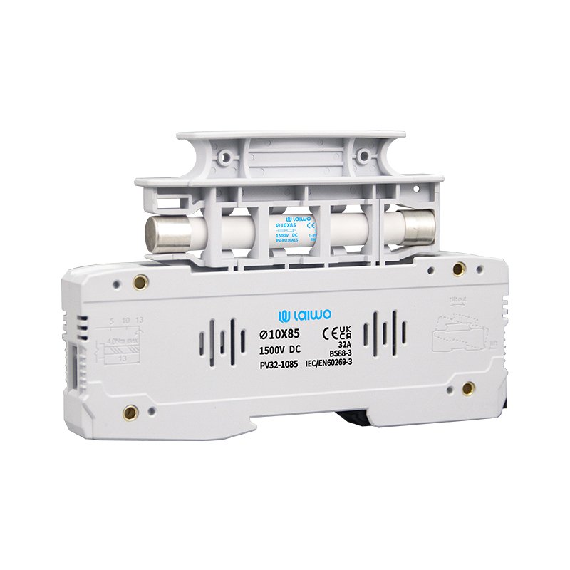New Product Hot Sale High-Efficiency Solar Power Circuit Management By Durable Photovoltaic Fuse Holder Pv32-10*85