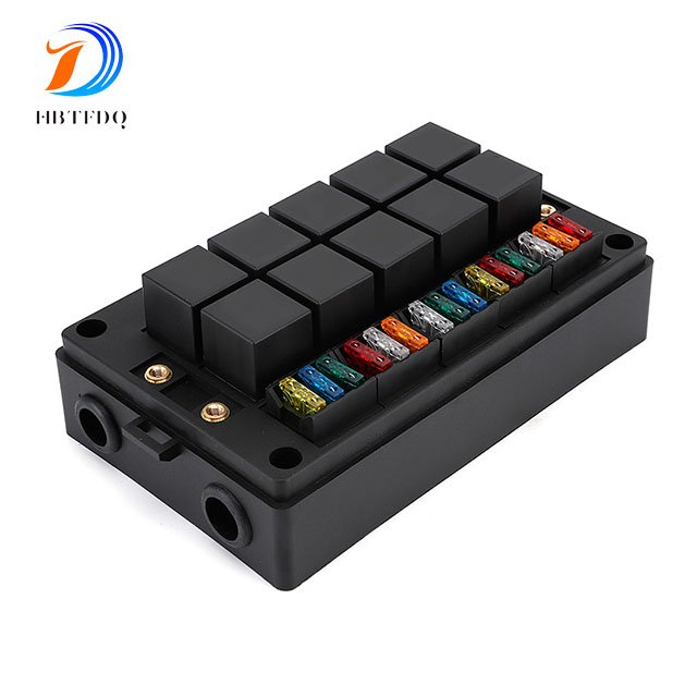12V 24V electrical fuse and relay box