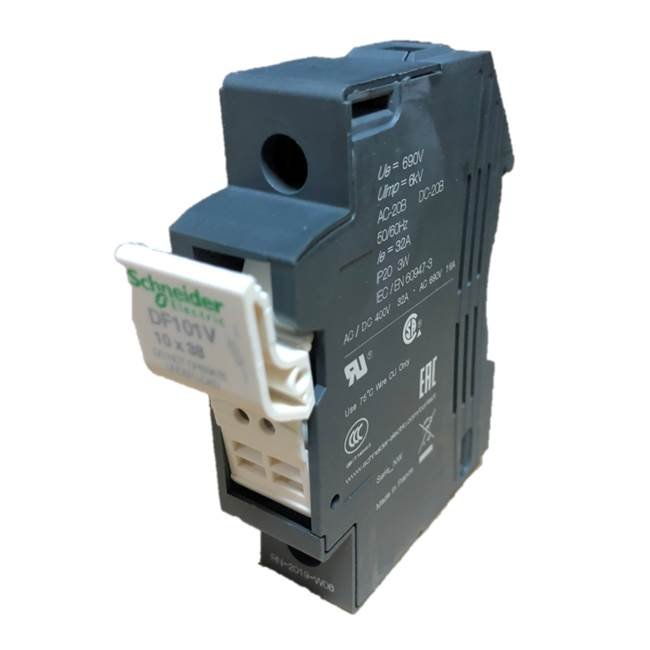 made in france DF101V 1P 690 V AC/DC 32 A Schneider TeSys Fuse carrier