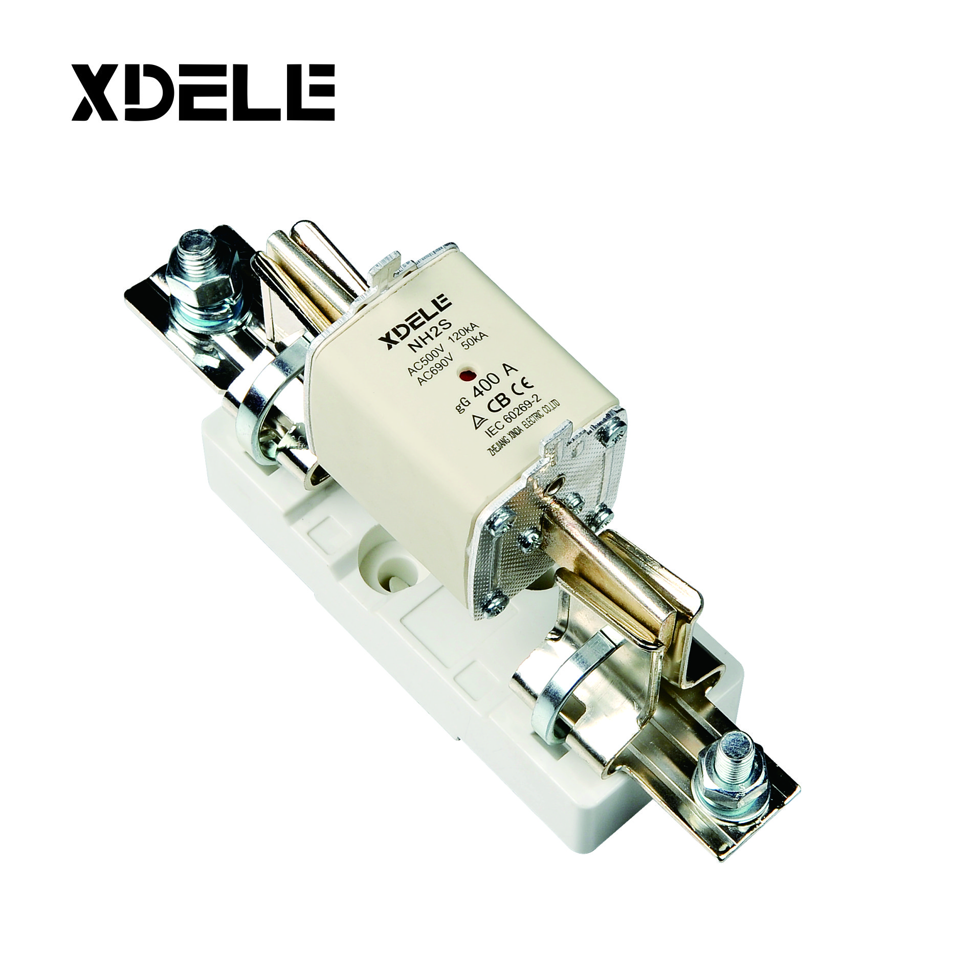 NH2 NH Series AC HRC Fuse Base Low Voltage Ceramic Fuse fuse holder