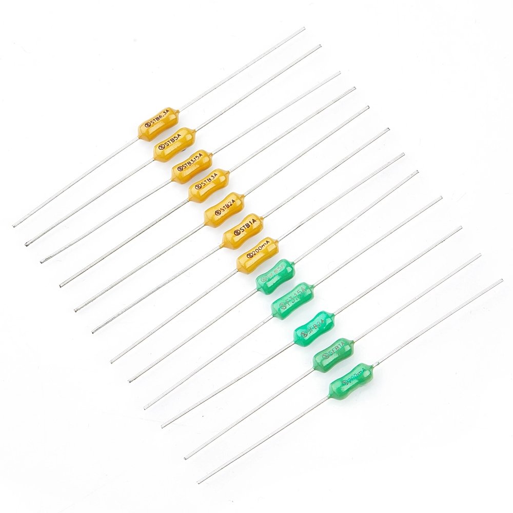 Fast-Acting Axial Lead Mini Cartridge Micro Fuse Resistor Type Fuse Link Pico Fuse
