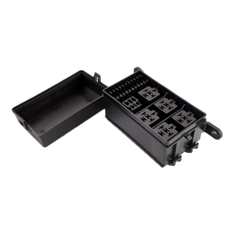 Advanced universal Blade Fuse Box Assortment 6way relay fuse holder 20A 30A 40A