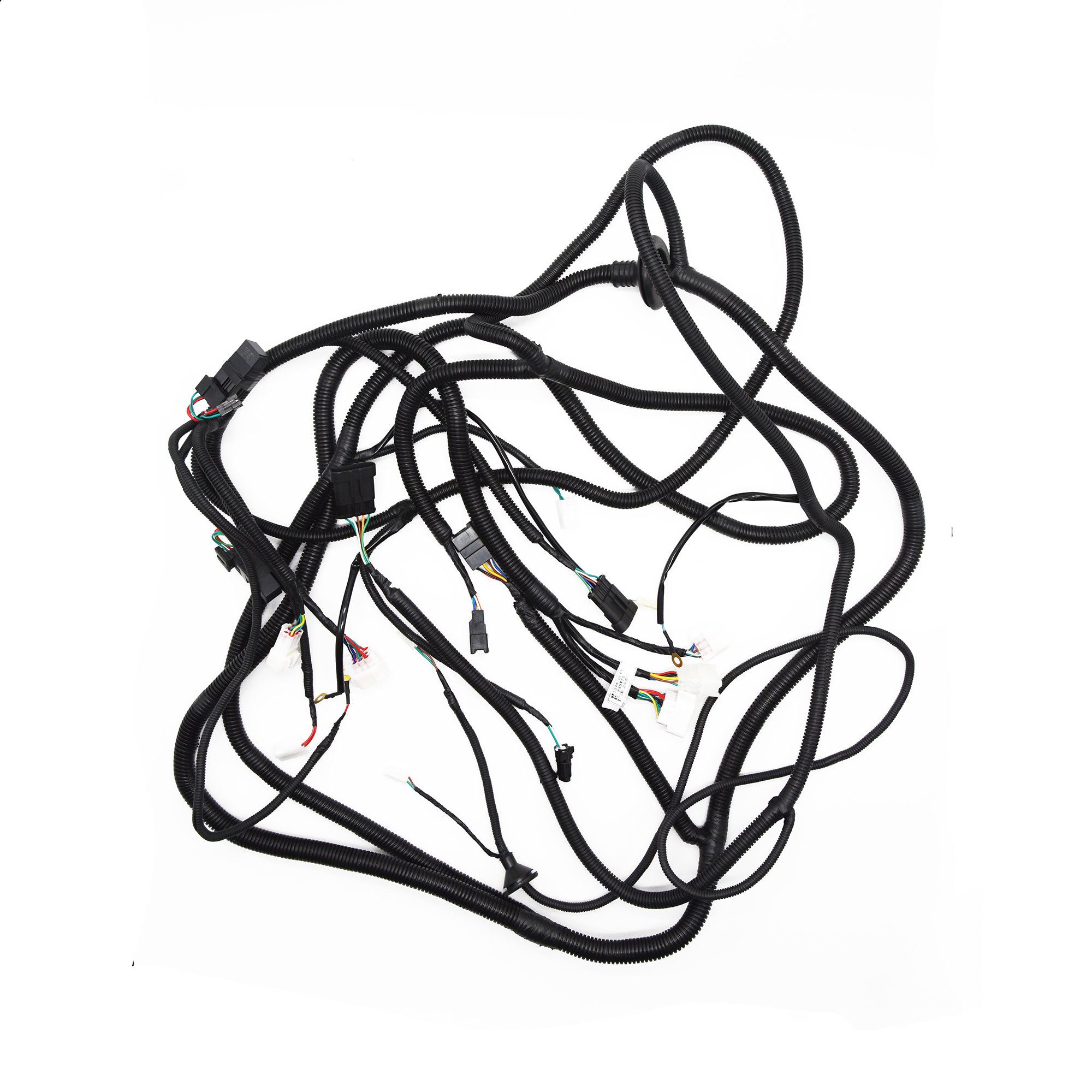 12 Way Circuit Fuse Box Block Custom Auto Wire Harness for New Energy Car Modification Wiring Assembly Electronic