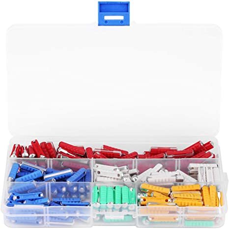 200 PCS Car Fuses European Automotive Fuse 5A 8A 16A 25A 40A for Classic Cars Old Style
