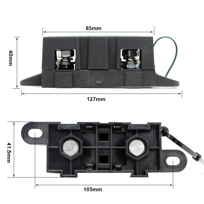 MEGA anm Fuse Holder 100A32 V Automotive Bolt Fuse Box Electronic Components