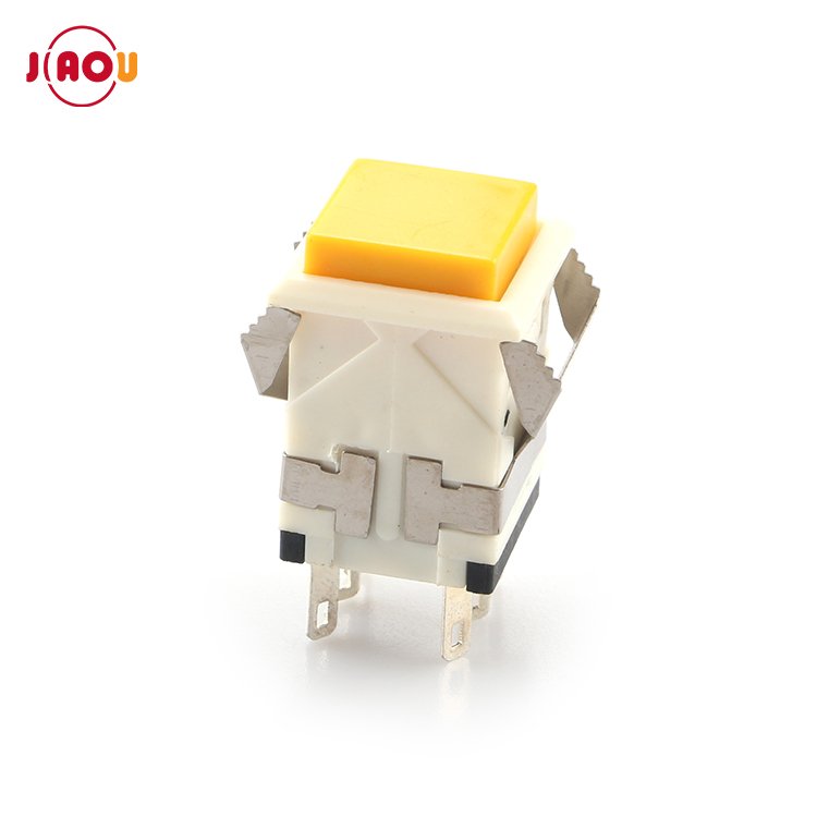 KD2-21/KD2-22/KD-23/KD2-24 With LED /Non-illuminated LED self-locking/Non Self-locking Square Push Button Switch